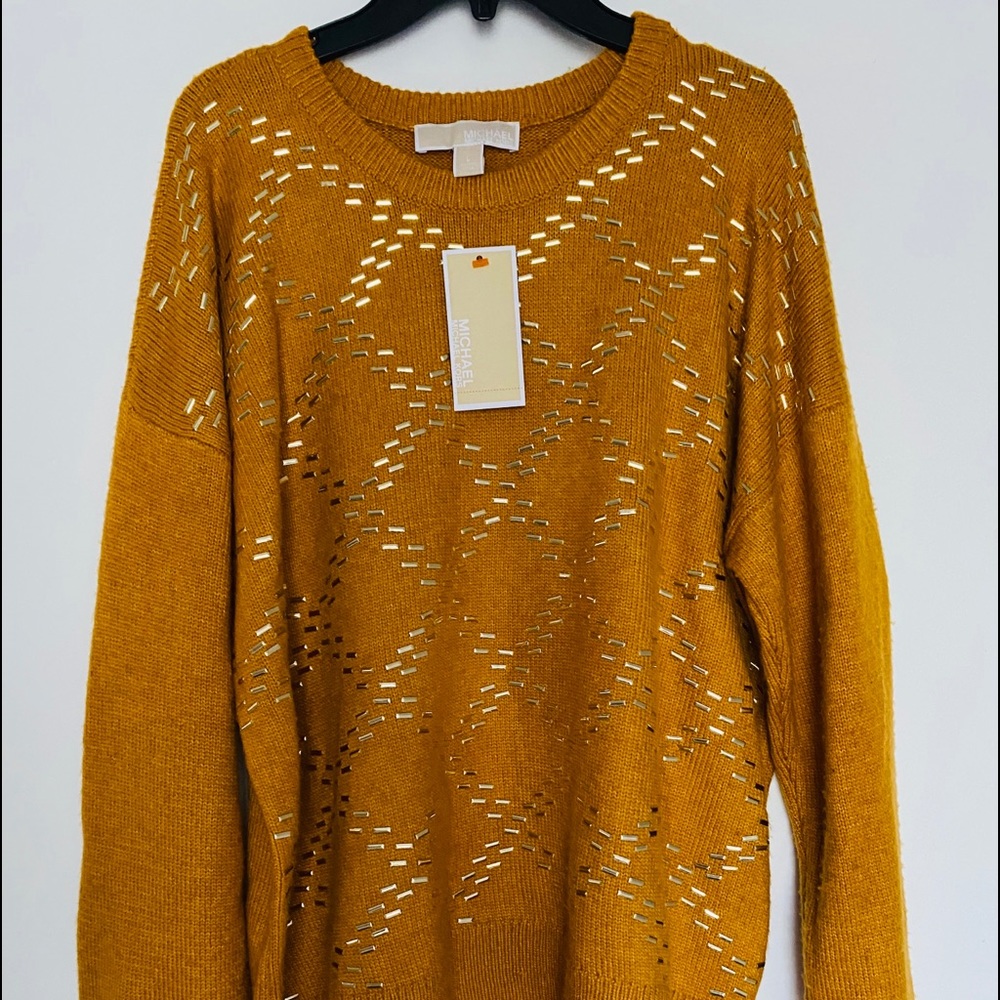 Michael Kors Women’s Sweater Sz Large NWT Autumn